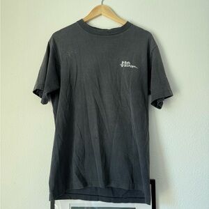 No Fear Men's Short Sleeve Black Logo Tee